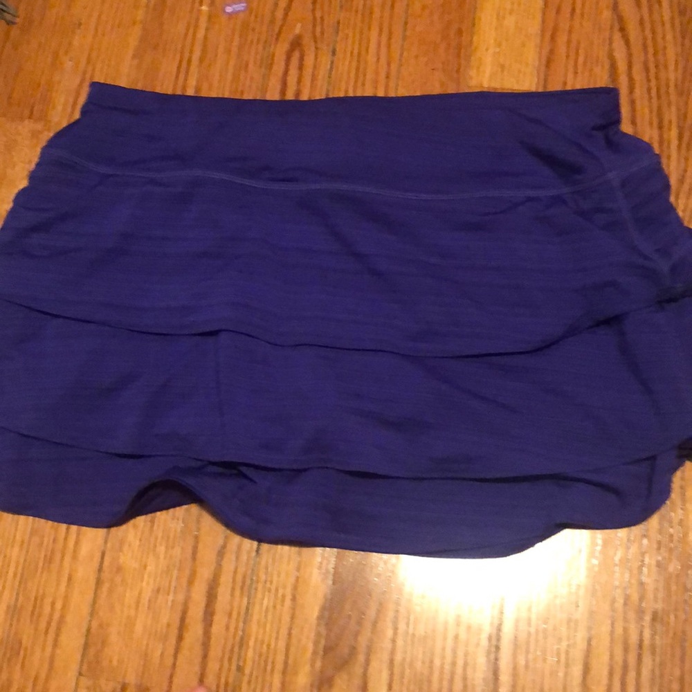 Purple athleta tennis skirt